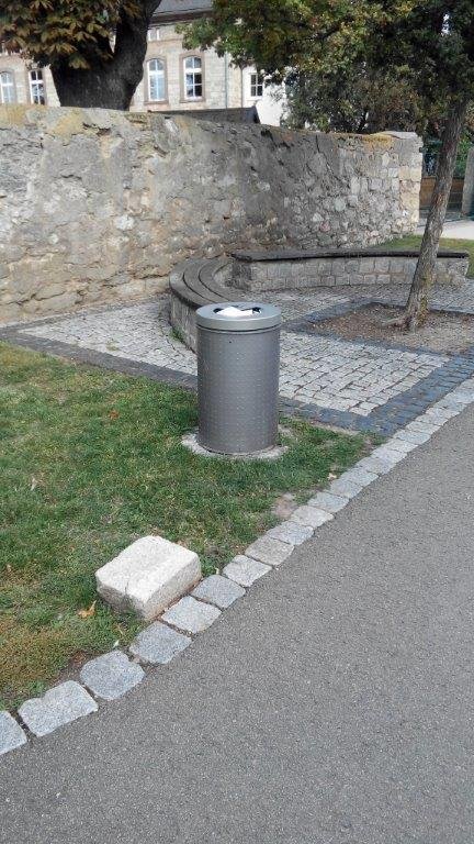 Abfallbehälter, Gebesee