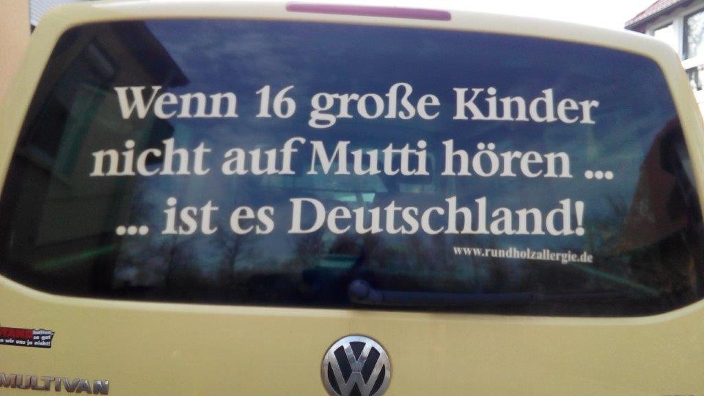 Spruch, passend zur Bundes-Notbremse