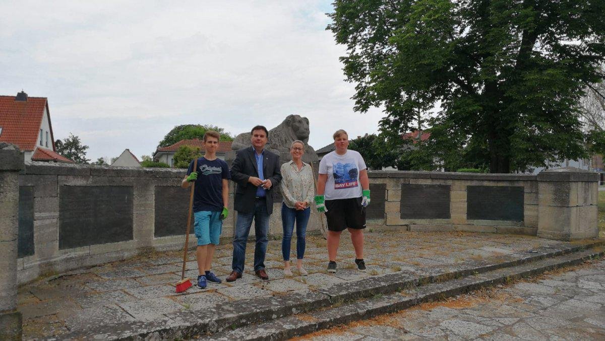 Schülerfreiwilligentag Gymnasium Gebesee, Bild TA vom 03.07.2019 von Annett Kletzke